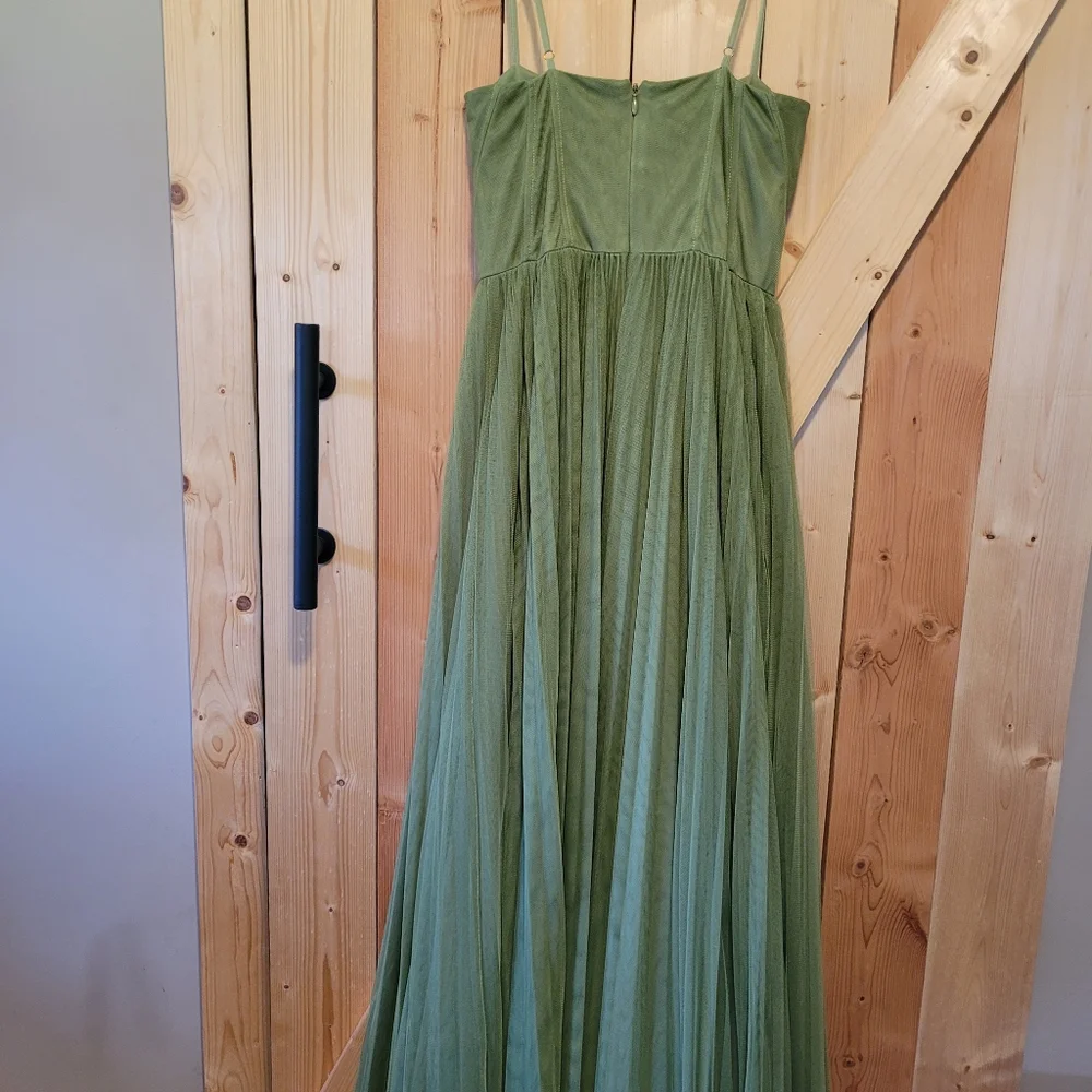 Hutch Amara Corset Pleated Midi Dress - Picture 7 of 9
